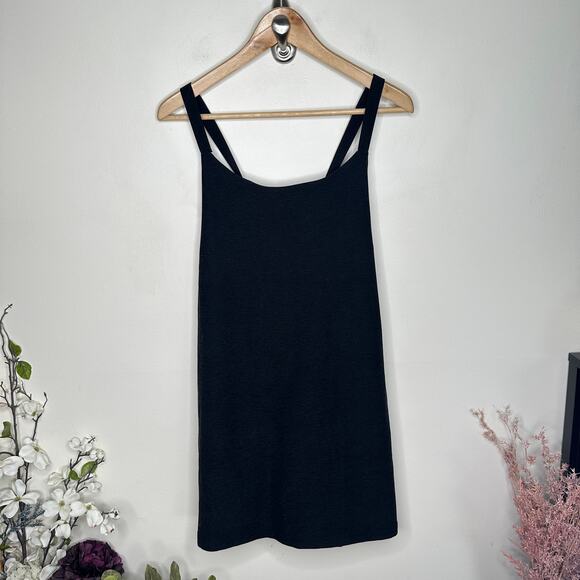 BEYOND YOGA Spacedye Move It Dress Darkest Night Black Sz XL {UU52} - Picture 3 of 7